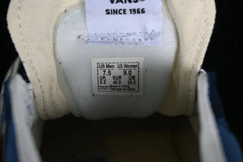 All categories Vans Vans series Vans Mid Vans China Vans Sk8-Mid Vans official navy blue mid-top retro classic casual canvas shoes VN0A391F5TU